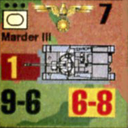 Panzer Grenadier Headquarters Library Unit: Germany Schutzstaffel Marder III for Panzer Grenadier game series