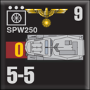 Panzer Grenadier Headquarters Library Unit: Germany Schutzstaffel SPW-250 for Panzer Grenadier game series