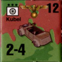 Panzer Grenadier Headquarters Library Unit: Germany Schutzstaffel Kubel for Panzer Grenadier game series