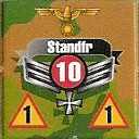 Panzer Grenadier Headquarters Library Unit: Germany Schutzstaffel Standartenfr (COL) for Panzer Grenadier game series