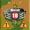 Panzer Grenadier Headquarters Library Unit: Germany Schutzstaffel Oberstbnfr (LT COL) for Panzer Grenadier game series