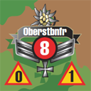 Panzer Grenadier Headquarters Library Unit: Germany Schutzstaffel Oberstbnfr (LT COL) for Panzer Grenadier game series