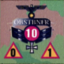 Panzer Grenadier Headquarters Library Unit: Germany Schutzstaffel Oberstbnfr (LT COL) for Panzer Grenadier game series
