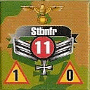 Panzer Grenadier Headquarters Library Unit: Germany Schutzstaffel Sturmbnfr (MAJ) for Panzer Grenadier game series