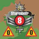 Panzer Grenadier Headquarters Library Unit: Germany Schutzstaffel Sturmbnfr (MAJ) for Panzer Grenadier game series