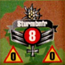 Panzer Grenadier Headquarters Library Unit: Germany Schutzstaffel Sturmbnfr (MAJ) for Panzer Grenadier game series