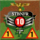 Panzer Grenadier Headquarters Library Unit: Germany Schutzstaffel Sturmbnfr (MAJ) for Panzer Grenadier game series