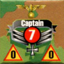 Panzer Grenadier Headquarters Library Unit: Germany Schutzstaffel Hauptsmfr (CAPT) for Panzer Grenadier game series