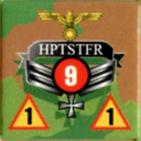 Panzer Grenadier Headquarters Library Unit: Germany Schutzstaffel Hauptsmfr (CAPT) for Panzer Grenadier game series