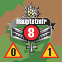 Panzer Grenadier Headquarters Library Unit: Germany Schutzstaffel Hauptsmfr (CAPT) for Panzer Grenadier game series