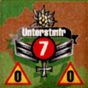 Panzer Grenadier Headquarters Library Unit: Germany Schutzstaffel Unterstmfr (2nd LT) for Panzer Grenadier game series