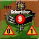 Panzer Grenadier Headquarters Library Unit: Germany Schutzstaffel Scharführer (SGT) for Panzer Grenadier game series