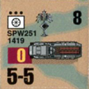 Panzer Grenadier Headquarters Library Unit: Germany Heer SPW-251 for Panzer Grenadier game series