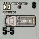 Panzer Grenadier Headquarters Library Unit: Germany Heer SPW-251 for Panzer Grenadier game series