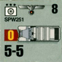Panzer Grenadier Headquarters Library Unit: Germany Heer SPW-251 for Panzer Grenadier game series