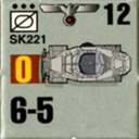 Panzer Grenadier Headquarters Library Unit: Germany Heer SdKfz-221 for Panzer Grenadier game series