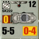 Panzer Grenadier Headquarters Library Unit: Germany Heer SdKfz-222 for Panzer Grenadier game series