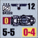 Panzer Grenadier Headquarters Library Unit: Germany Heer SdKfz-222 for Panzer Grenadier game series
