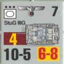 Panzer Grenadier Headquarters Library Unit: Germany Heer StuG IIIG for Panzer Grenadier game series