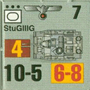 Panzer Grenadier Headquarters Library Unit: Germany Heer StuG IIIG for Panzer Grenadier game series