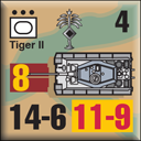 Panzer Grenadier Headquarters Library Unit: Germany Heer Tiger II for Panzer Grenadier game series