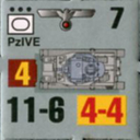 Panzer Grenadier Headquarters Library Unit: Germany Heer PzIVe for Panzer Grenadier game series