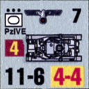Panzer Grenadier Headquarters Library Unit: Germany Heer PzIVe for Panzer Grenadier game series