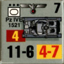 Panzer Grenadier Headquarters Library Unit: Germany Heer PzIVe for Panzer Grenadier game series