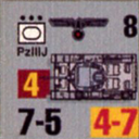 Panzer Grenadier Headquarters Library Unit: Germany Heer PzIIIj for Panzer Grenadier game series