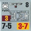 Panzer Grenadier Headquarters Library Unit: Germany Heer PzIIIg for Panzer Grenadier game series