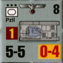 Panzer Grenadier Headquarters Library Unit: Germany Heer PzII for Panzer Grenadier game series