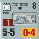 Panzer Grenadier Headquarters Library Unit: Germany Heer PzII for Panzer Grenadier game series
