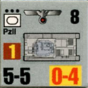 Panzer Grenadier Headquarters Library Unit: Germany Heer PzII for Panzer Grenadier game series