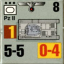 Panzer Grenadier Headquarters Library Unit: Germany Heer PzII for Panzer Grenadier game series