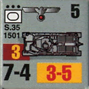 Panzer Grenadier Headquarters Library Unit: Germany Heer S35 for Panzer Grenadier game series