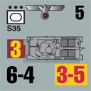 Panzer Grenadier Headquarters Library Unit: Germany Heer S35 for Panzer Grenadier game series