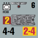 Panzer Grenadier Headquarters Library Unit: Germany Heer H38 for Panzer Grenadier game series