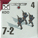 Panzer Grenadier Headquarters Library Unit: Germany Heer KDO for Panzer Grenadier game series