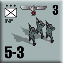 Panzer Grenadier Headquarters Library Unit: Germany Heer INF for Panzer Grenadier game series