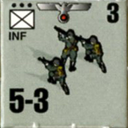 Panzer Grenadier Headquarters Library Unit: Germany Heer INF for Panzer Grenadier game series