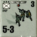 Panzer Grenadier Headquarters Library Unit: Germany Heer INF for Panzer Grenadier game series