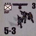 Panzer Grenadier Headquarters Library Unit: Germany Heer INF for Panzer Grenadier game series