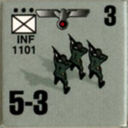 Panzer Grenadier Headquarters Library Unit: Germany Heer INF for Panzer Grenadier game series