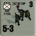 Panzer Grenadier Headquarters Library Unit: Germany Heer INF for Panzer Grenadier game series