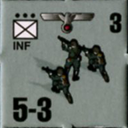 Panzer Grenadier Headquarters Library Unit: Germany Heer INF for Panzer Grenadier game series