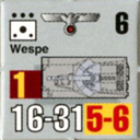 Panzer Grenadier Headquarters Library Unit: Germany Heer Wespe for Panzer Grenadier game series