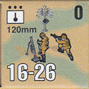 Panzer Grenadier Headquarters Library Unit: Germany Heer 120mm for Panzer Grenadier game series