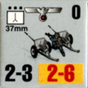 Panzer Grenadier Headquarters Library Unit: Germany Heer 37mm AT for Panzer Grenadier game series