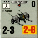 Panzer Grenadier Headquarters Library Unit: Germany Heer 37mm AT for Panzer Grenadier game series