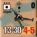 Panzer Grenadier Headquarters Library Unit: Germany Heer 25 pdr for Panzer Grenadier game series